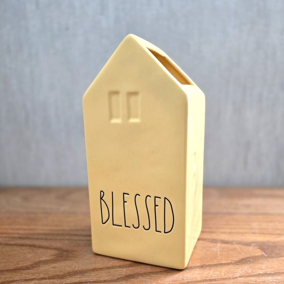 Rae Dunn Other - Rae Dunn House Shaped Flower Vase